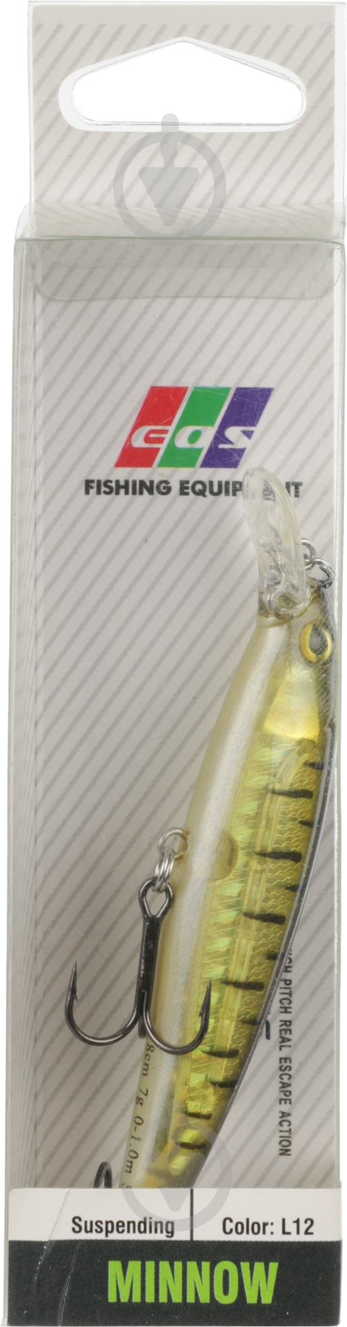 Воблер EOS MINNOW 9047 НС0000176 натуральный - фото 2