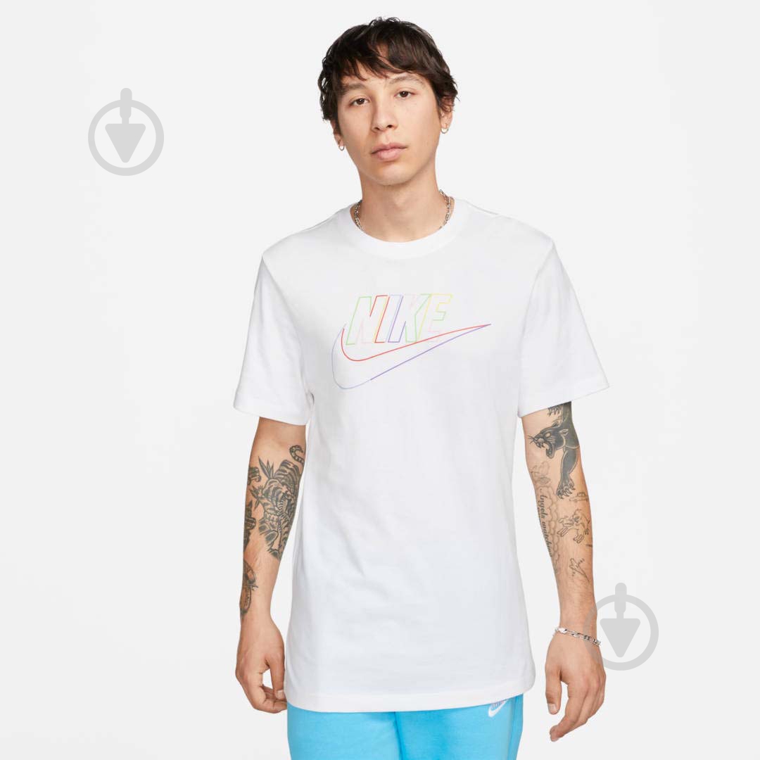 Футболка Nike DZ2871-100 р.L белый - фото 1
