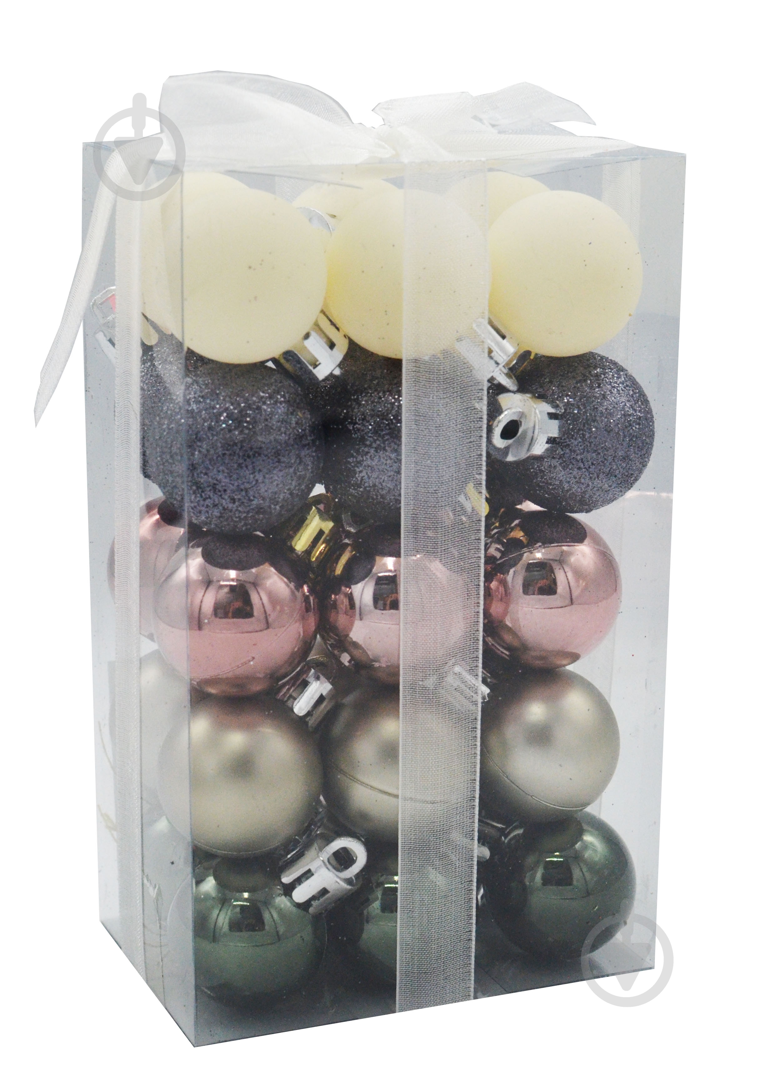 Набір ялинкових куль SYQA-0122320 d 30 мм 30 шт./уп. - фото 1 Набір ялинкових куль SYQA-0122320 d 30 мм 30 шт./уп. - фото 1