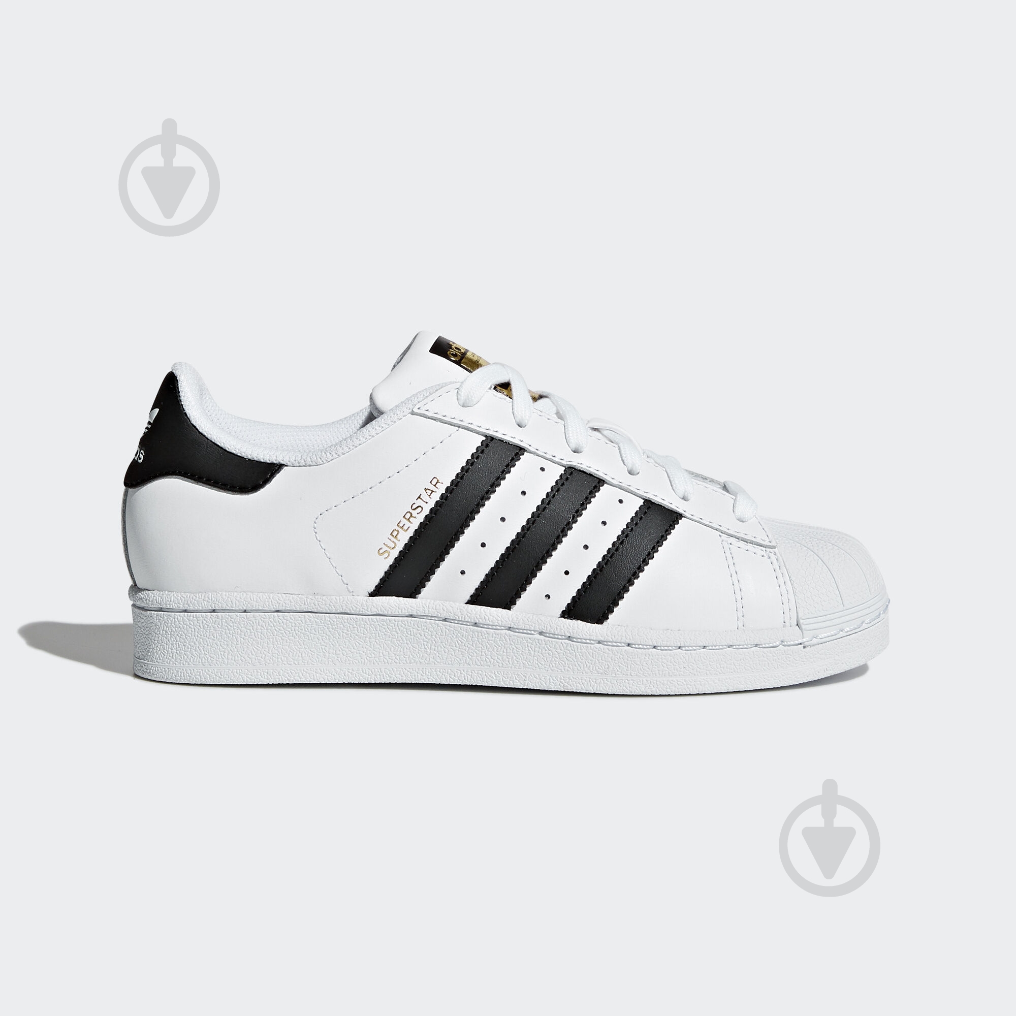 Кроссовки Adidas SUPERSTAR J C77154 р.37 1/3 белые - фото 1