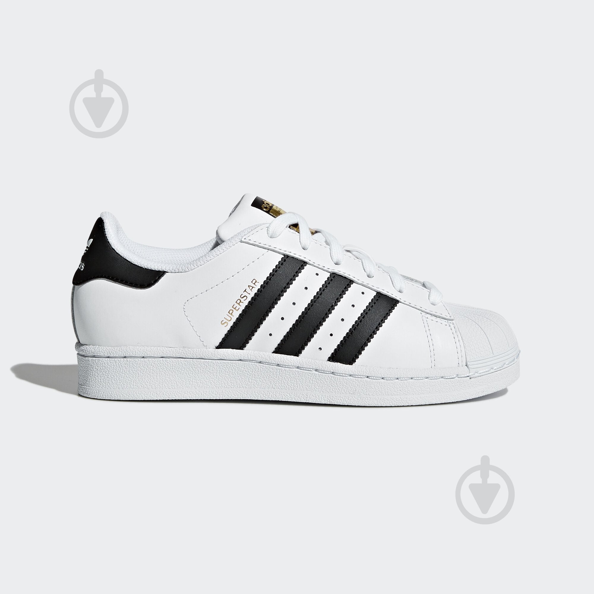 Кроссовки Adidas SUPERSTAR J C77154 р.38 2/3 белые - фото 1