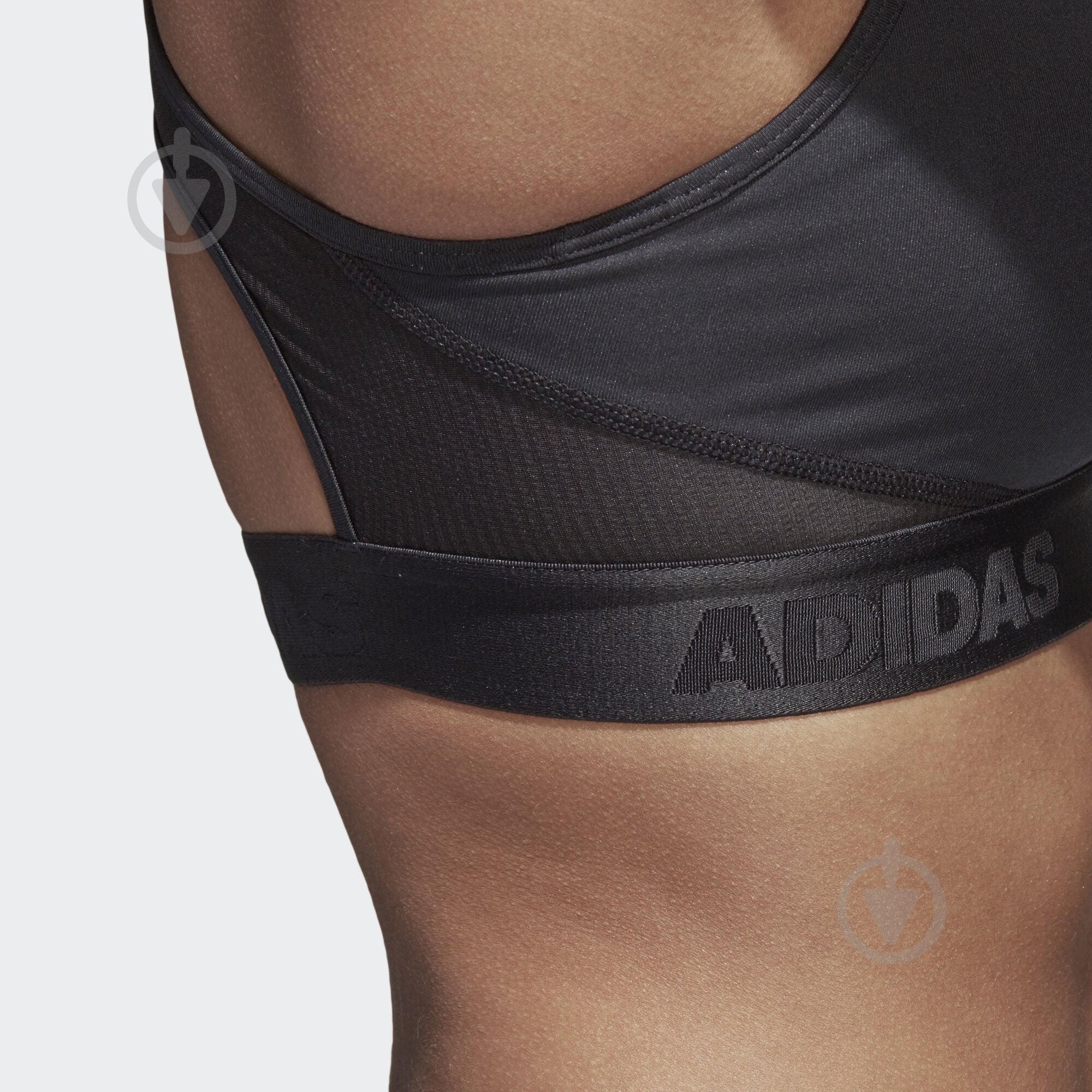 Бра Adidas DRST ASK SPR PD CD9718 р.2XS черный - фото 7
