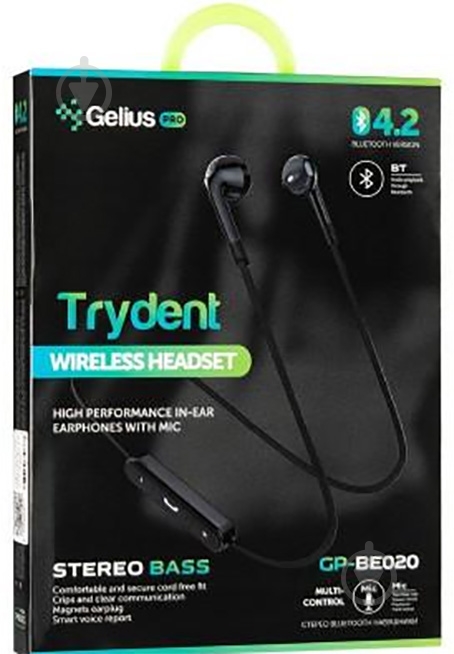 Наушники Gelius Pro Trydent white (GP-BE-020) - фото 5 Наушники Gelius Pro Trydent white (GP-BE-020) - фото 5
