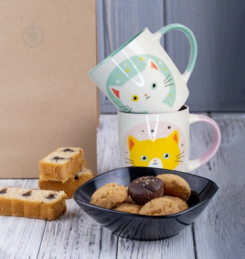 Чашка Vittora Семейство кошачьих 325 мл - фото 2 Чашка Vittora Семейство кошачьих 325 мл - фото 2