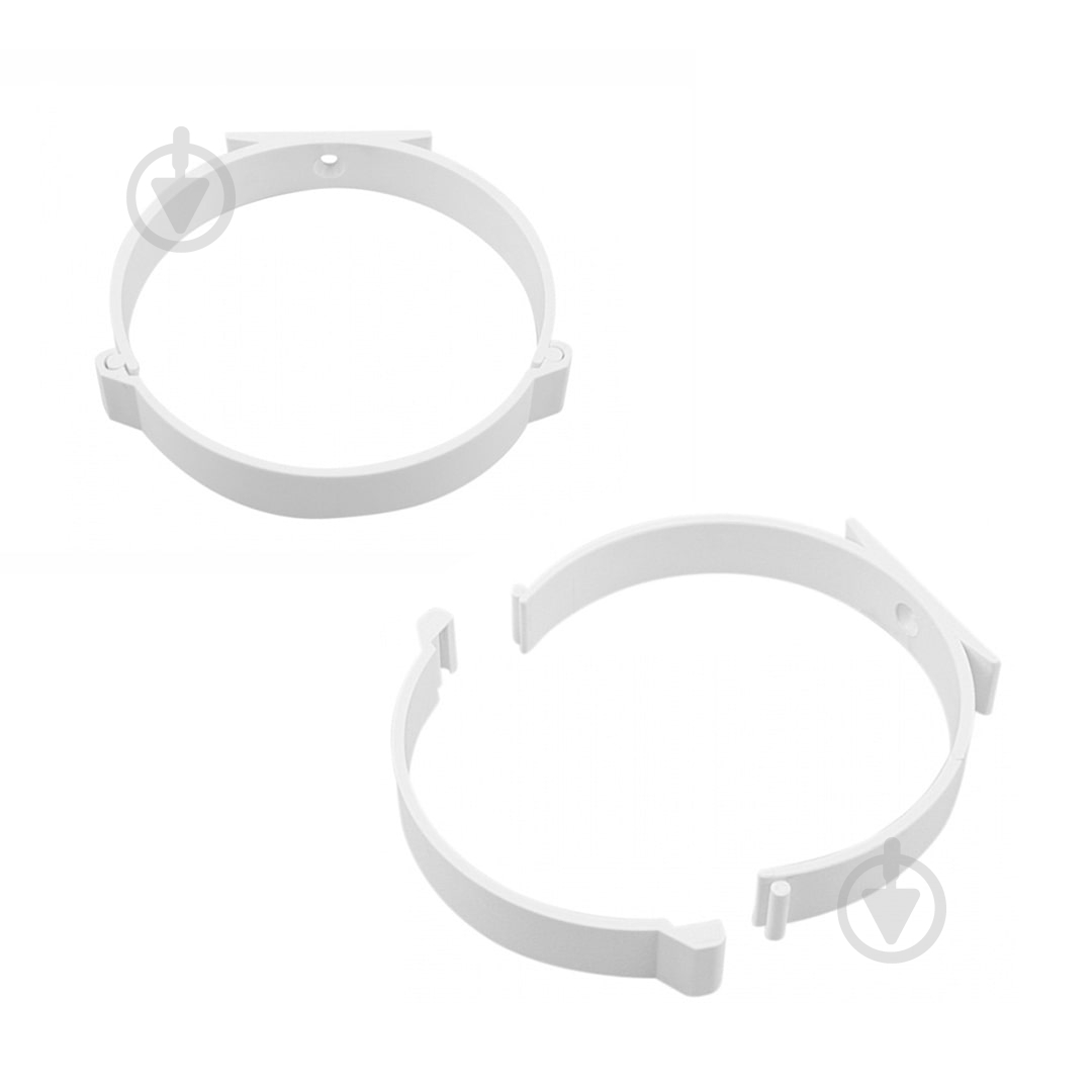 Держатель-соединитель AirRoxy для пластиковых воздуховодов диаметром 125 мм (2 шт.) 02-474 - фото 2 Держатель-соединитель AirRoxy для пластиковых воздуховодов диаметром 125 мм (2 шт.) 02-474 - фото 2