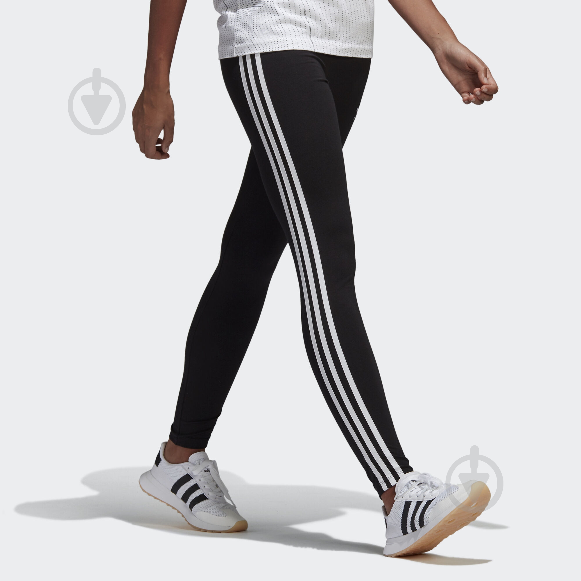 Лосины Adidas 3 STR TIGHT CE2441 р.34 черный - фото 4