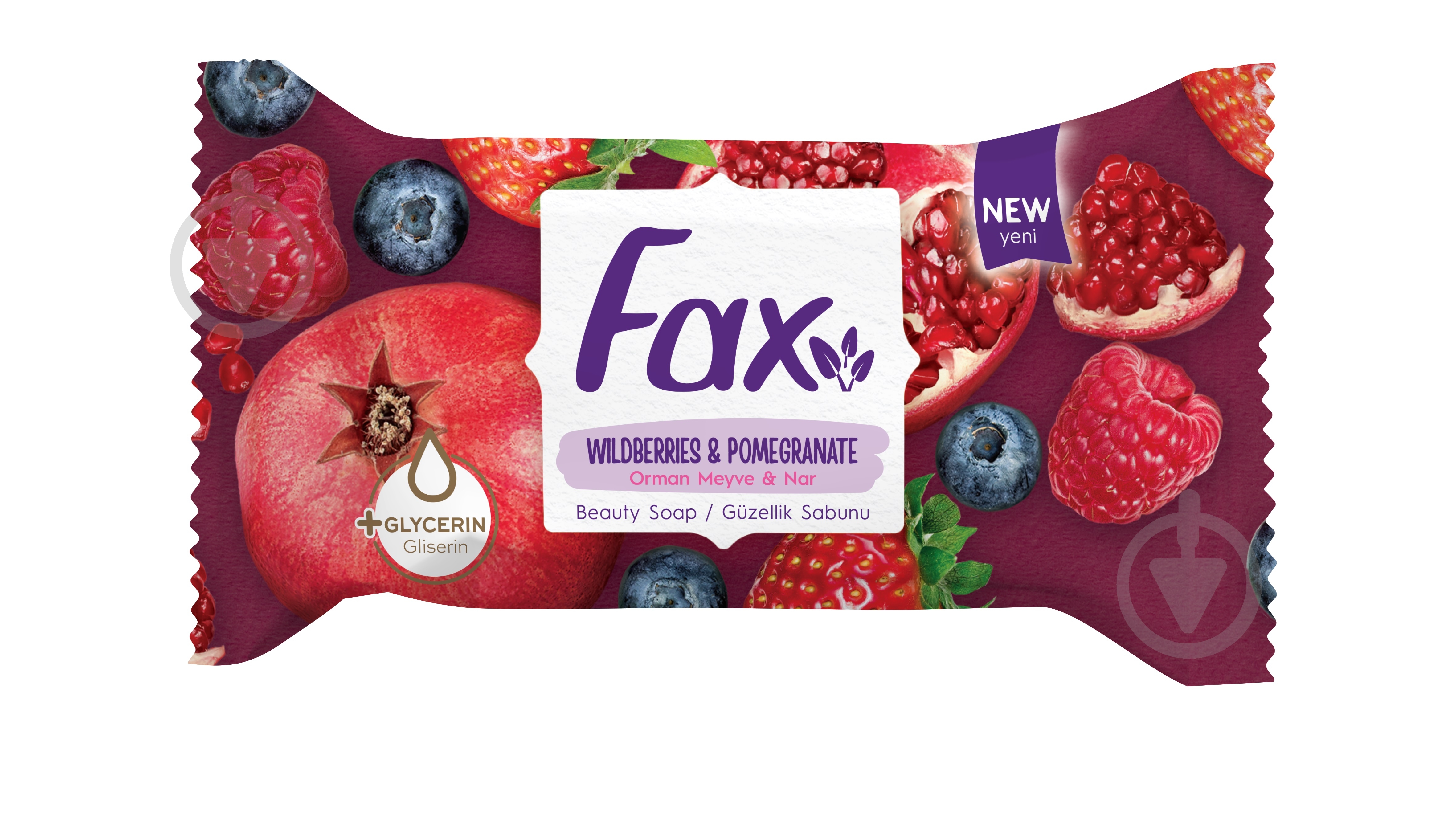 Мыло Fax Лесные ягоды и гранат 60 г - фото 1 Мыло Fax Лесные ягоды и гранат 60 г - фото 1