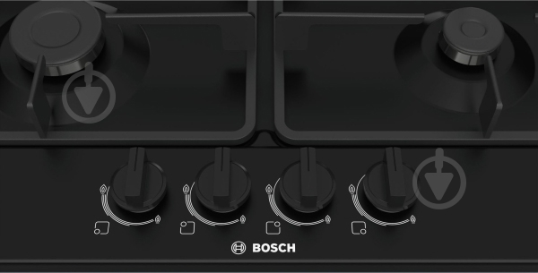 Варильна поверхня газова Bosch PGP6B6O90R - фото 2