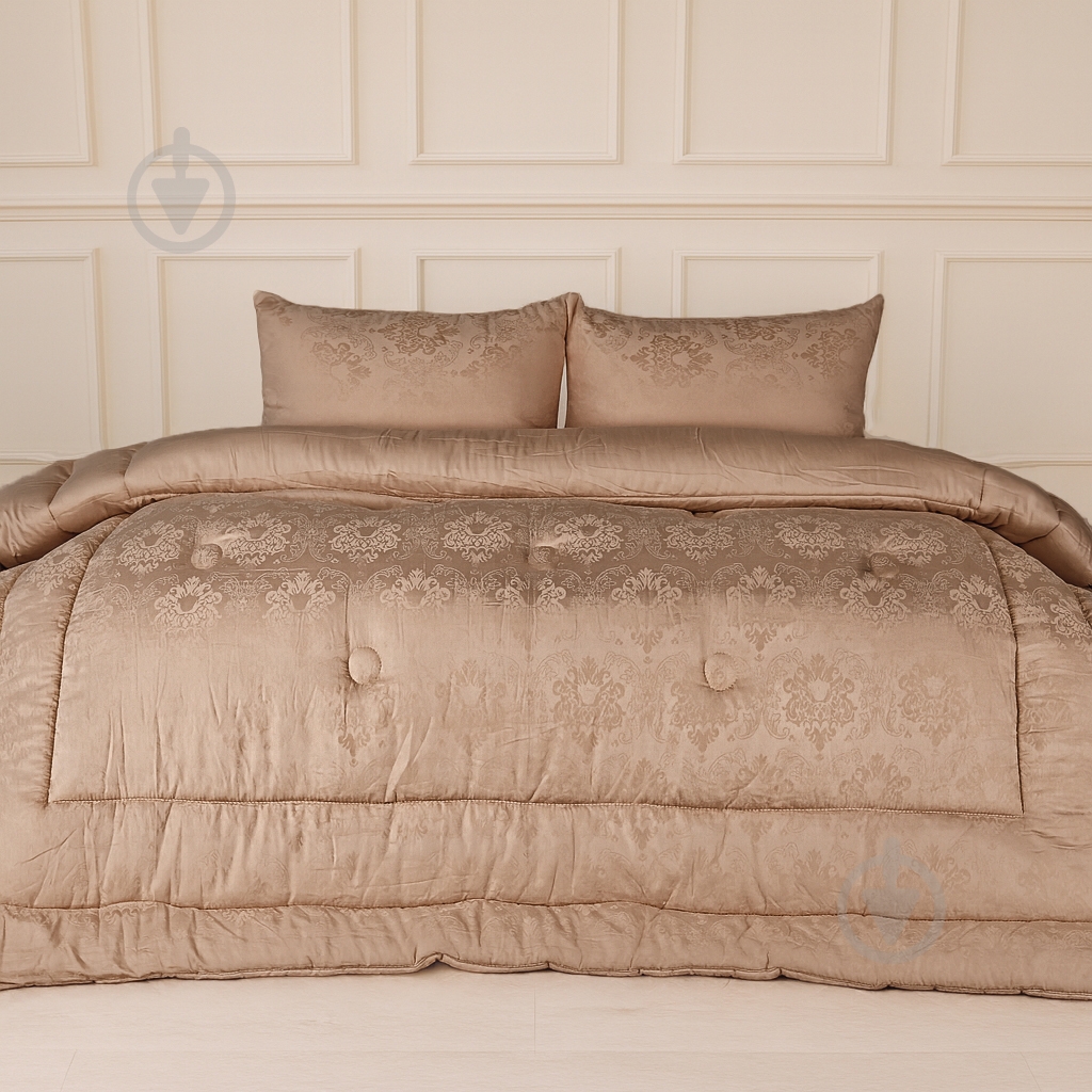 Ковдра №1516 Ferrero Gold Silk Kapok демісезон 140x205 см MirSon золотистий - фото 1