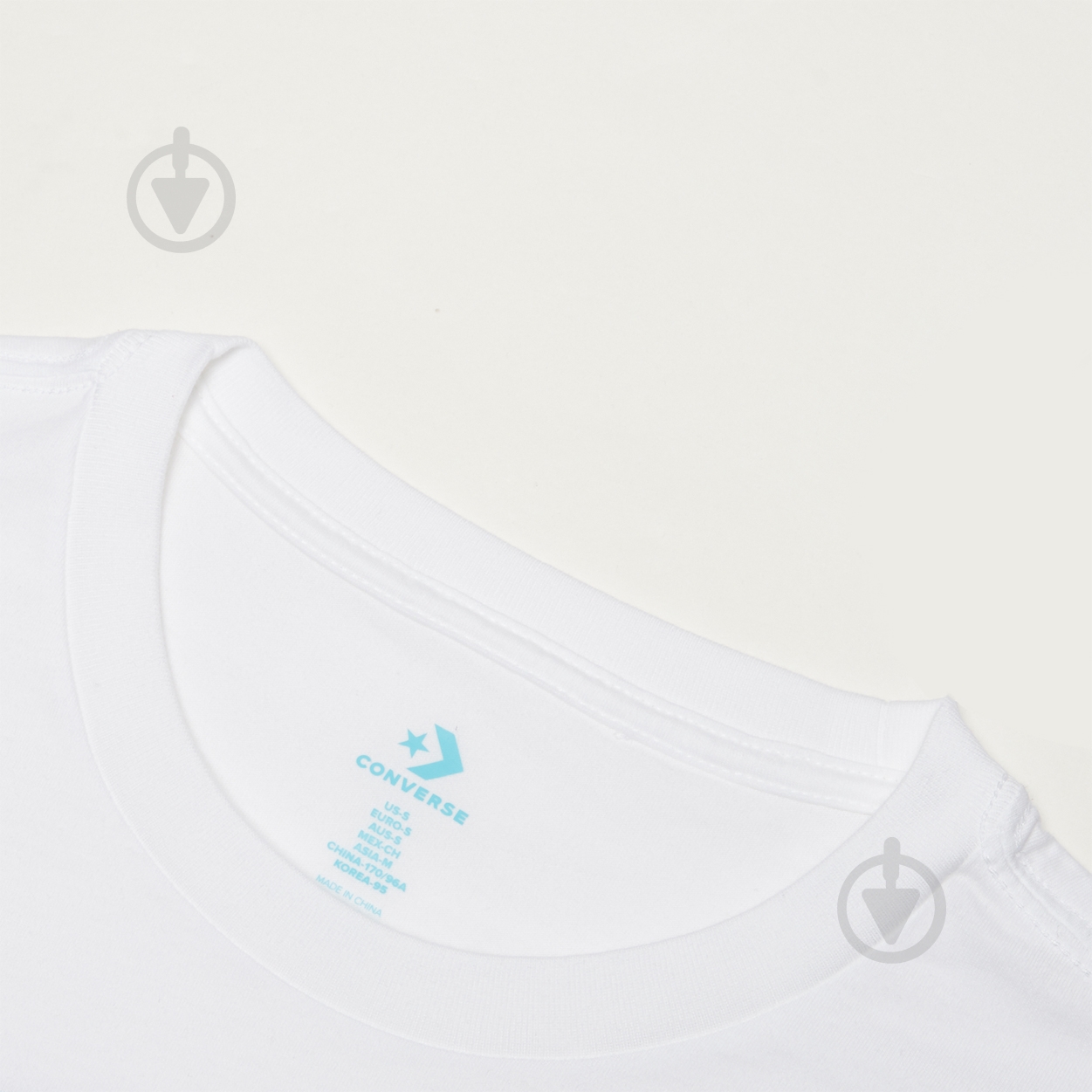 Футболка Converse Chuck Patch Tee 10007887-102 р.M белый - фото 4