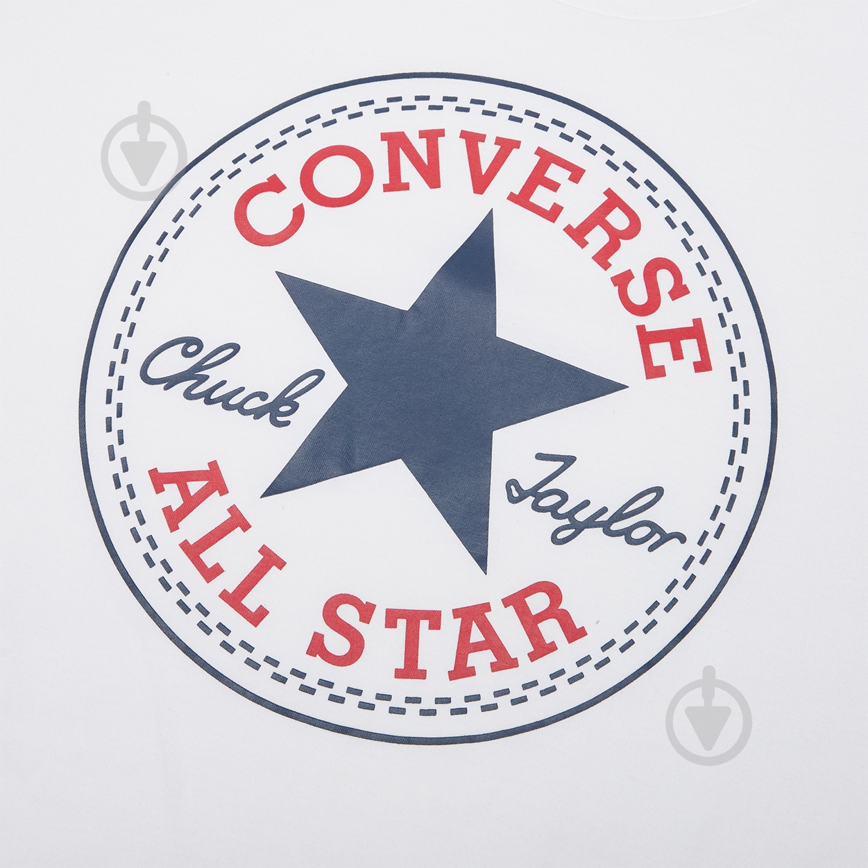 Футболка Converse Chuck Patch Tee 10007887-102 р.M белый - фото 5