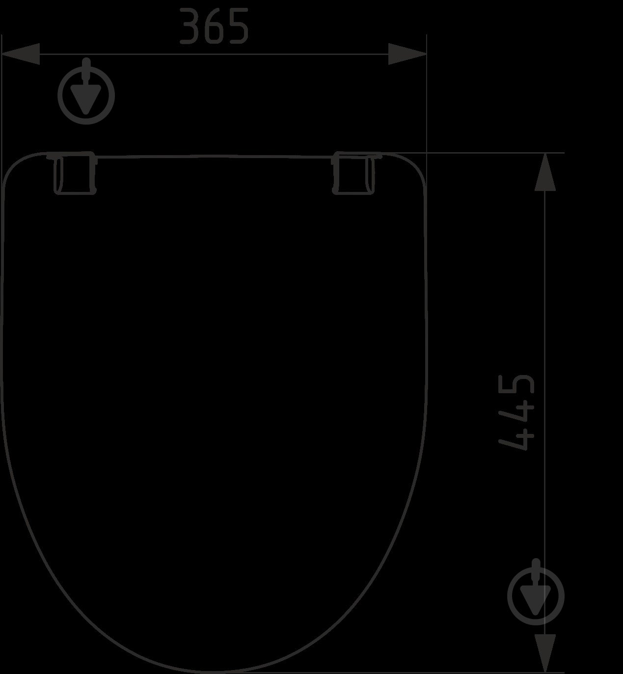 Сидіння для унітаза SoloPlast СУ-6Д - фото 11