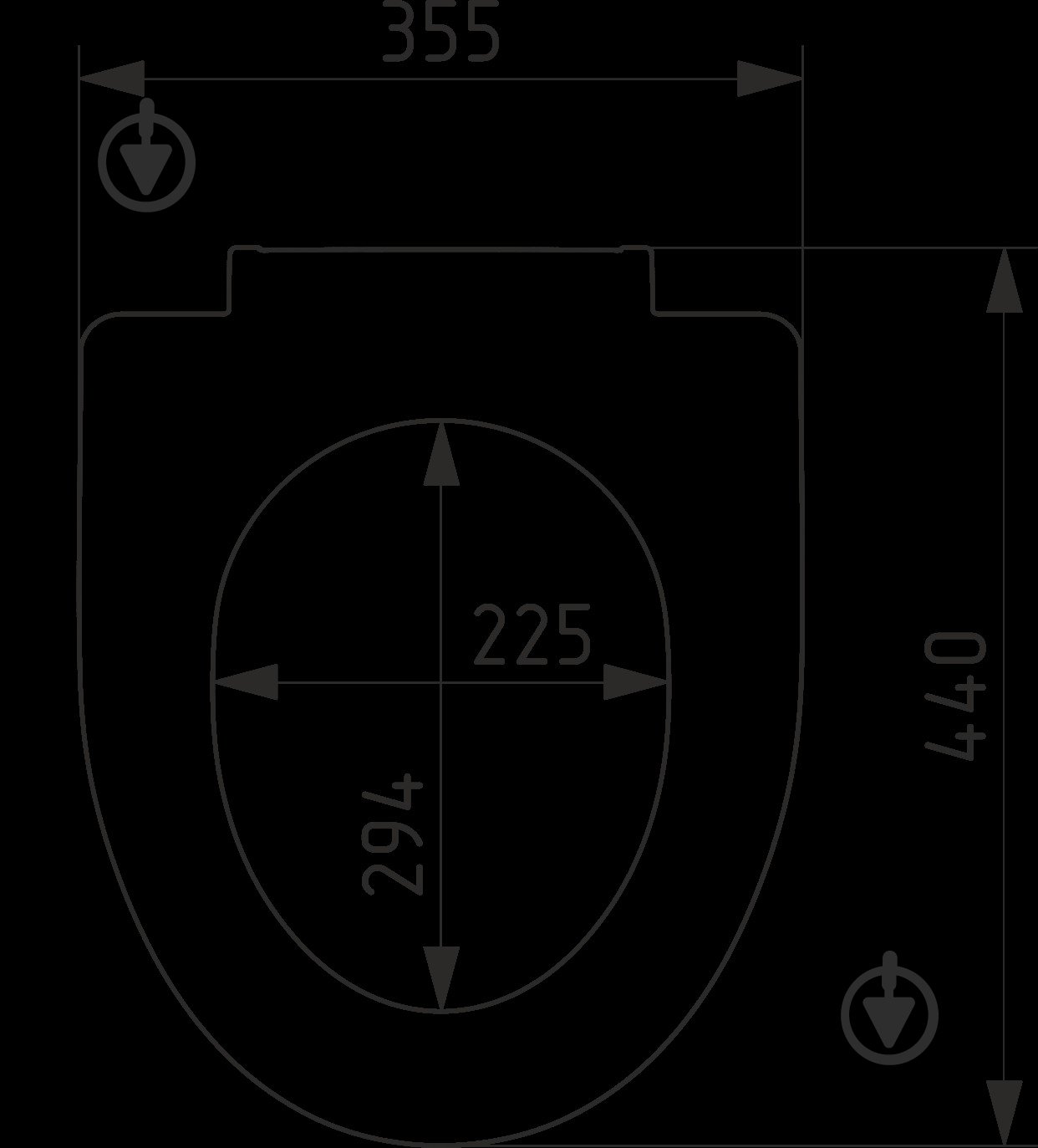 Сидіння для унітаза SoloPlast СУ-6Д - фото 12