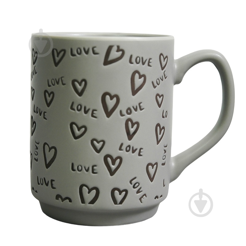 Чашка Vittora Сердечные дела 360 мл - фото 2