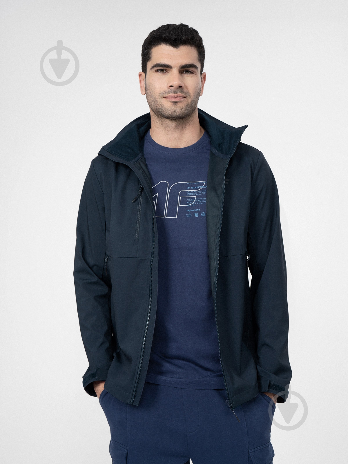 Куртка 4F 4FSS23TSOFM044-31S р.2XL синий - фото 1