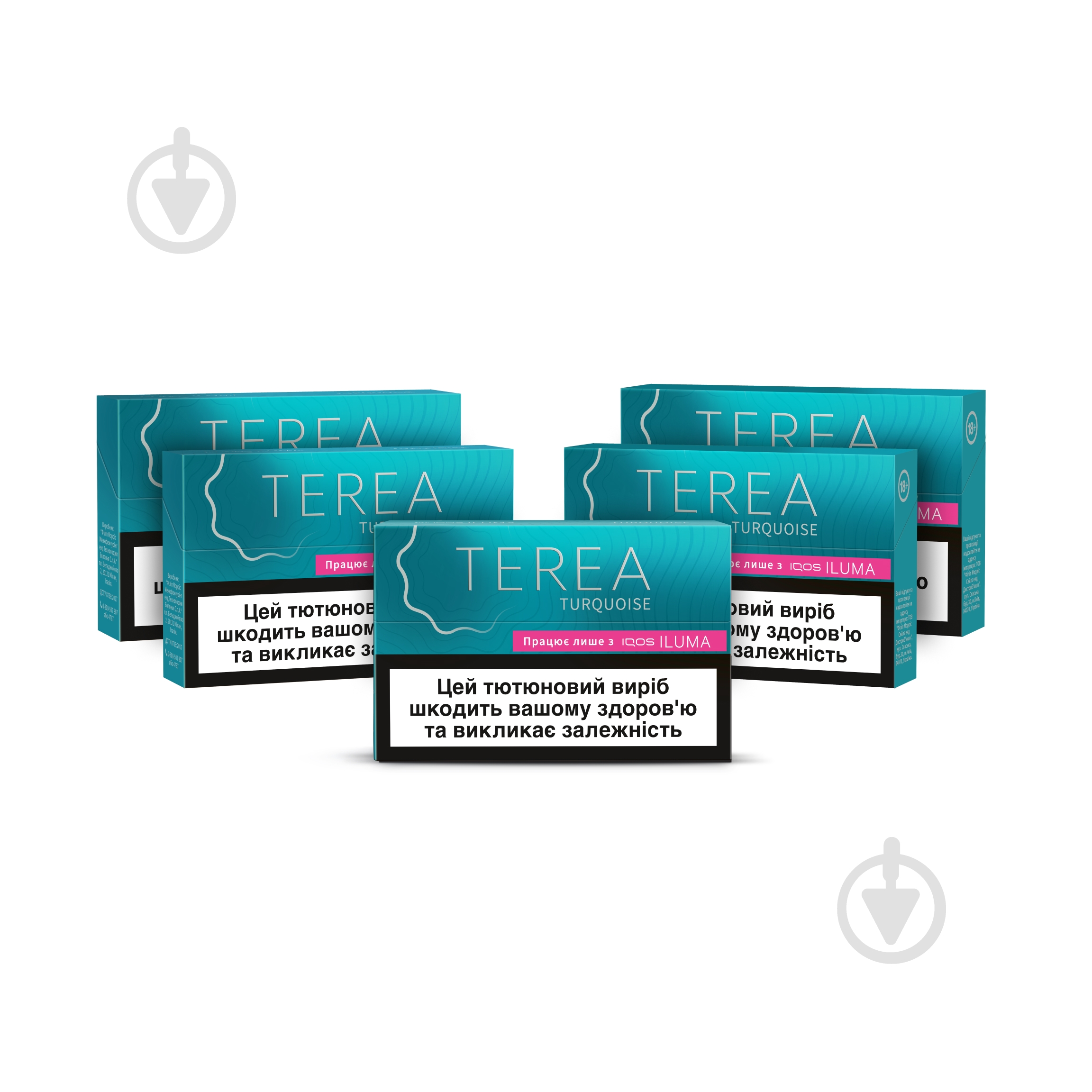 Стики TEREA Turquoise 5 уп. - фото 1
