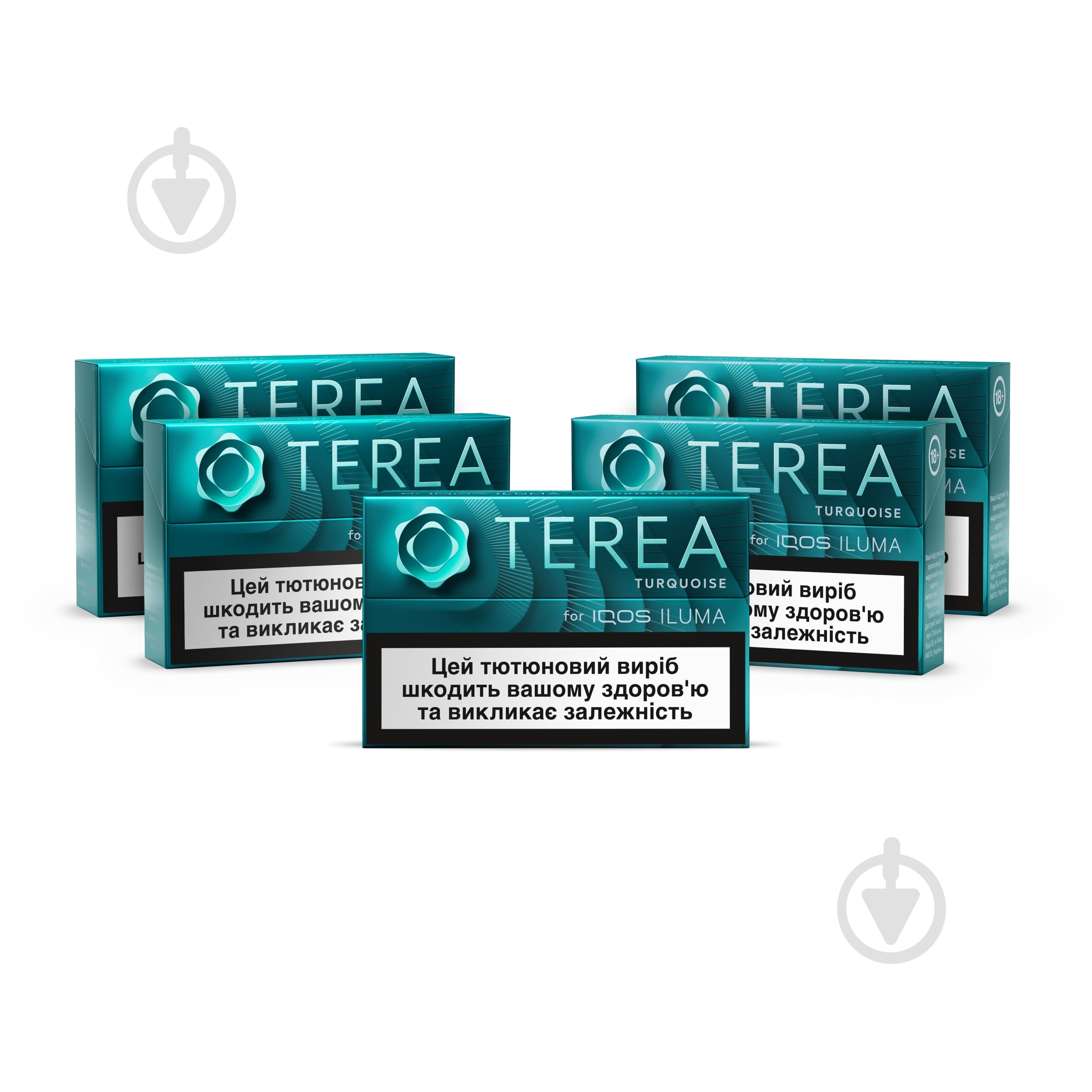 Стіки TEREA Turquoise 5 уп. - фото 1