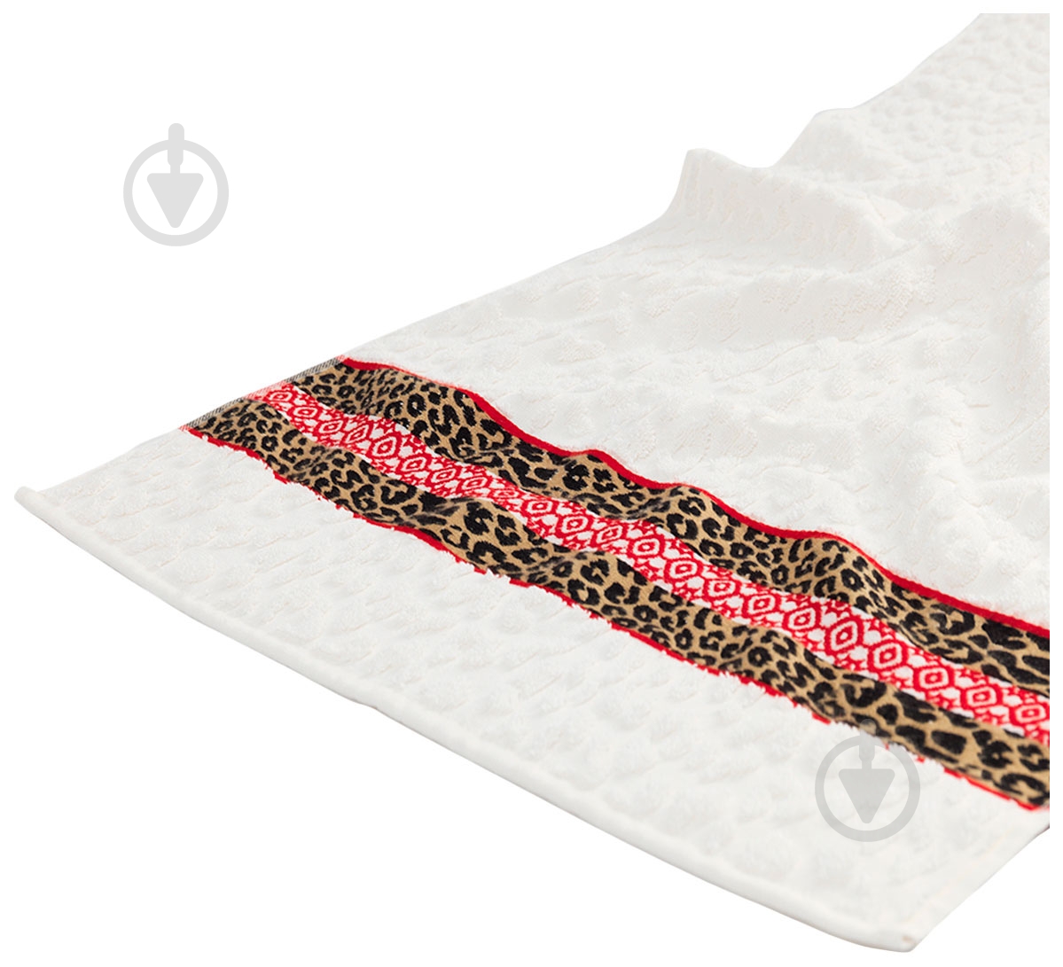 Рушник жаккард Wild Life 70x140 см екрю Arya - фото 2