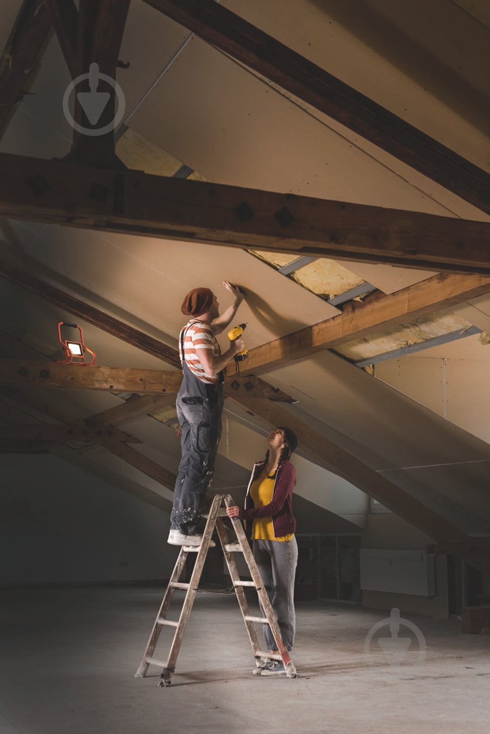 Фонарь прожекторный Ledvance Led Worklight Battery оранжевый - фото 7