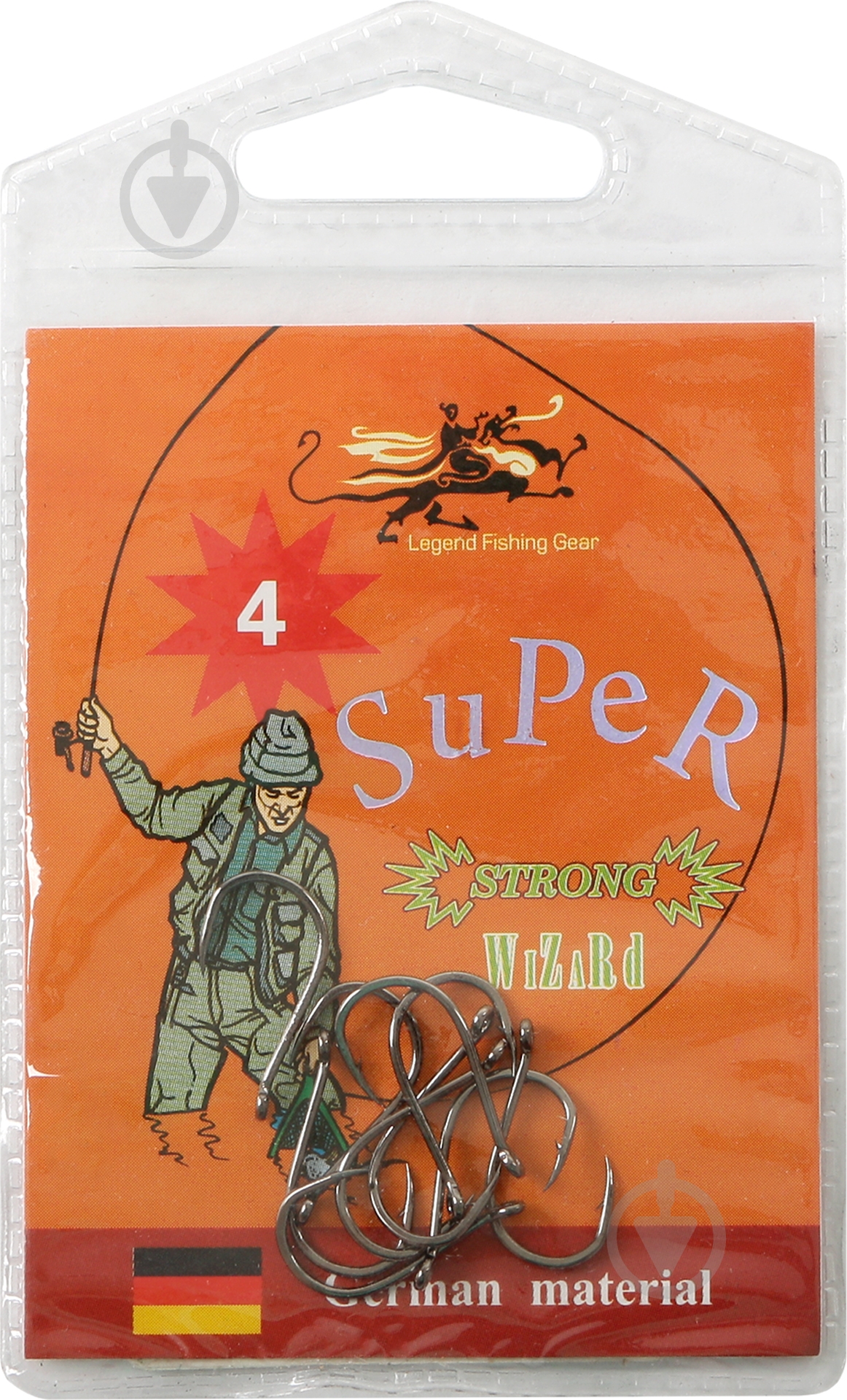 Крючок LFG Super №4 10 шт. - фото 1 Крючок LFG Super №4 10 шт. - фото 1