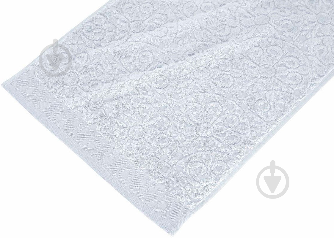 Полотенце жаккард Aiko 70x140 см серый Arya - фото 2