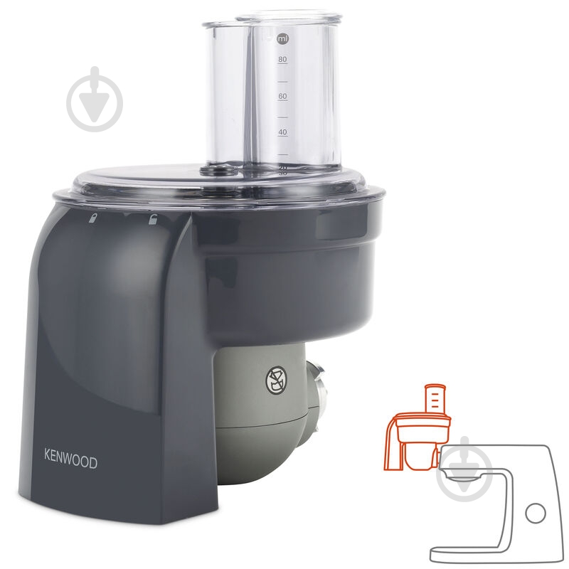 Насадка для нарізання кубиками Kenwood KAX400PL - фото 1