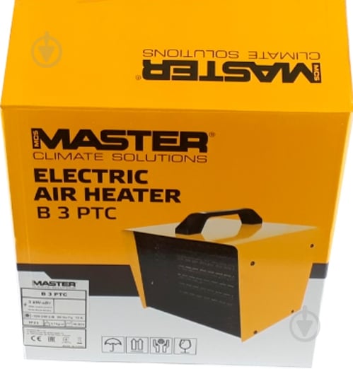 Электронагреватель Master B 3 PTC AIR HEATER 3 кВт 220 В - фото 5 Электронагреватель Master B 3 PTC AIR HEATER 3 кВт 220 В - фото 5