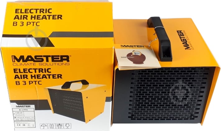 Электронагреватель Master B 3 PTC AIR HEATER 3 кВт 220 В - фото 4 Электронагреватель Master B 3 PTC AIR HEATER 3 кВт 220 В - фото 4