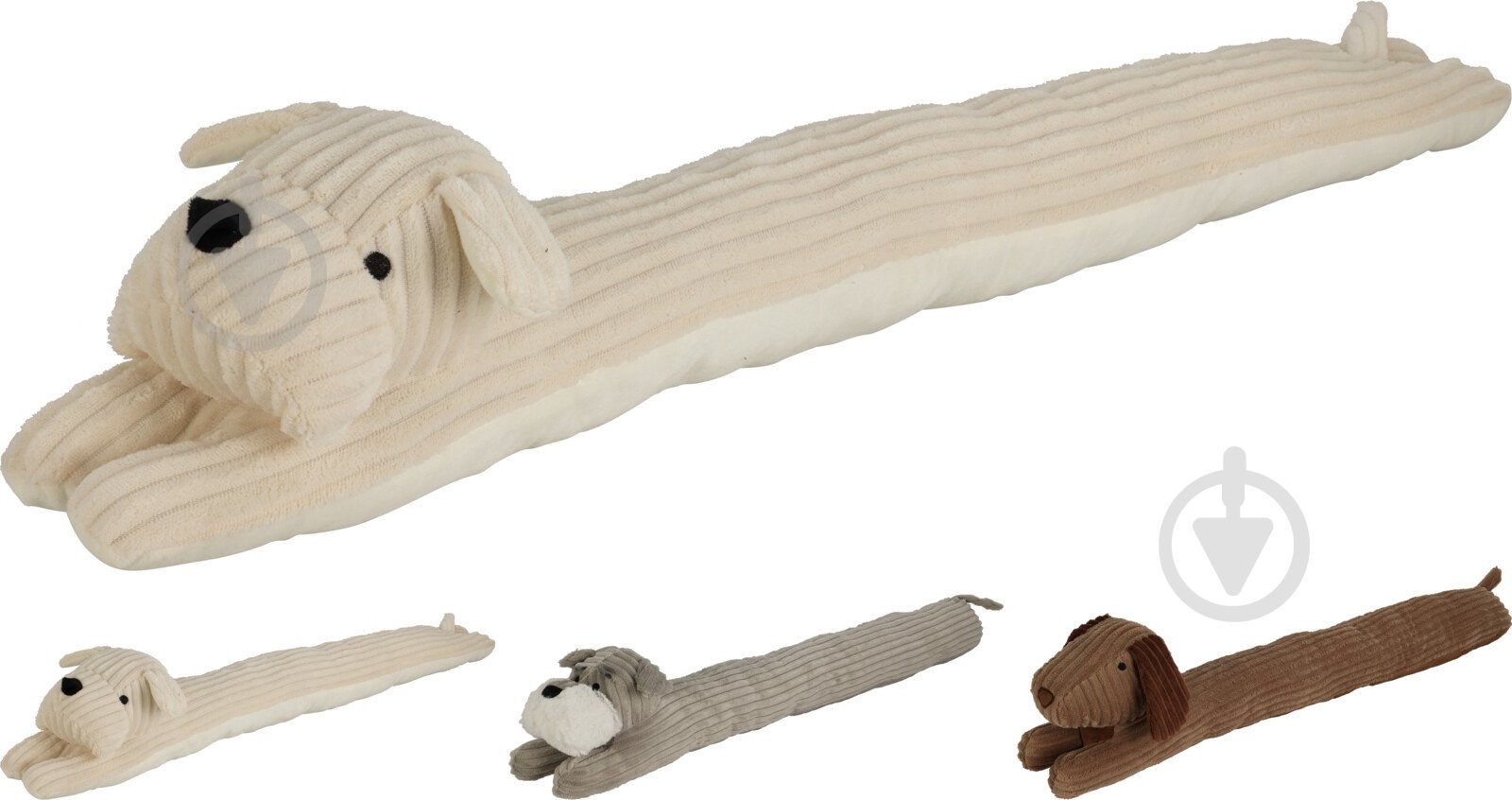 Стопор дверний Koopman "Cобака" 90 см коричневий/сірий/бежевий - фото 1 Стопор дверний Koopman "Cобака" 90 см коричневий/сірий/бежевий - фото 1