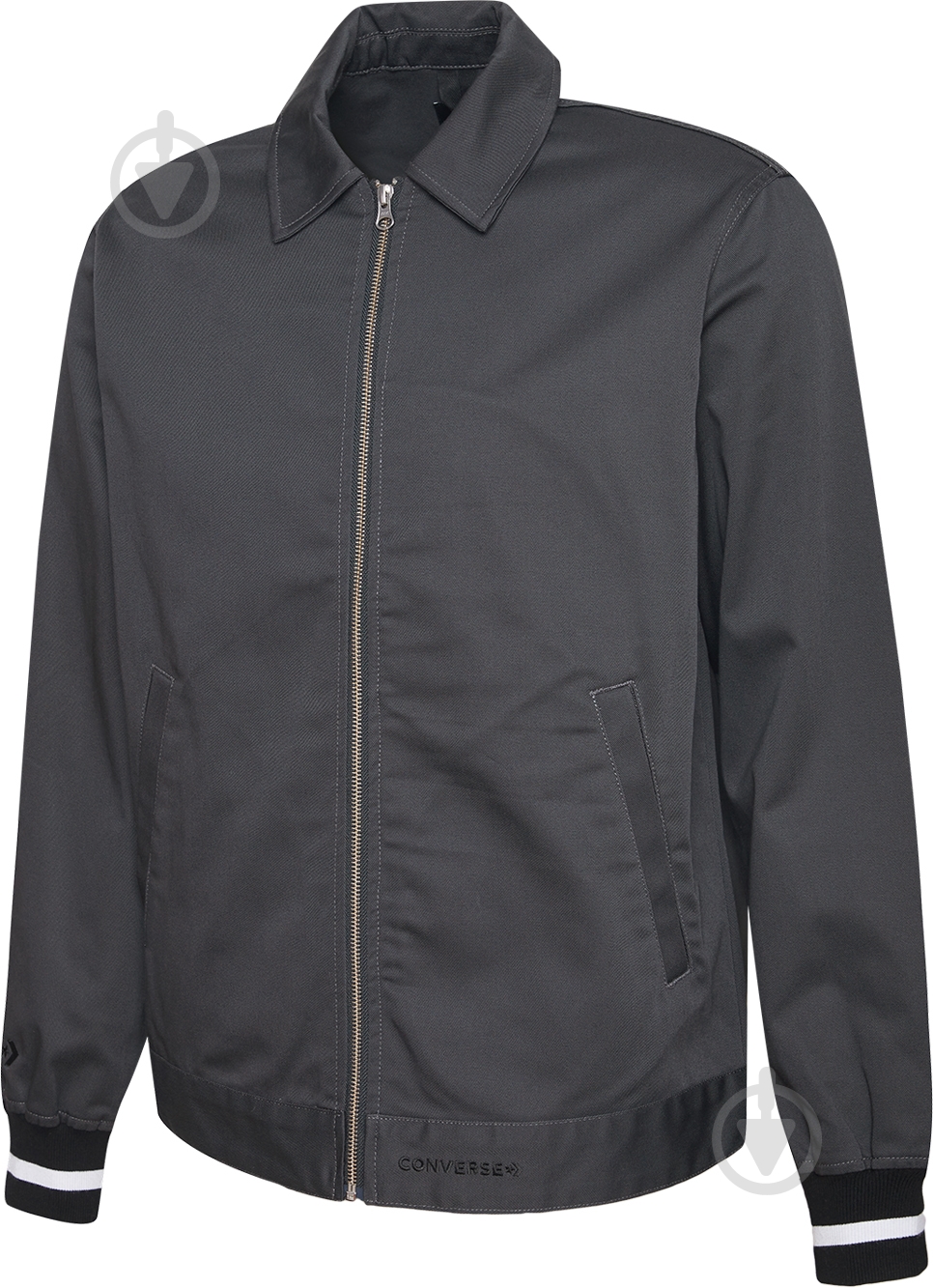 Ветровка мужская демисезонная Converse Flight Bomber 10017312-049 р.XXL черная - фото 2 Ветровка мужская демисезонная Converse Flight Bomber 10017312-049 р.XXL черная - фото 2