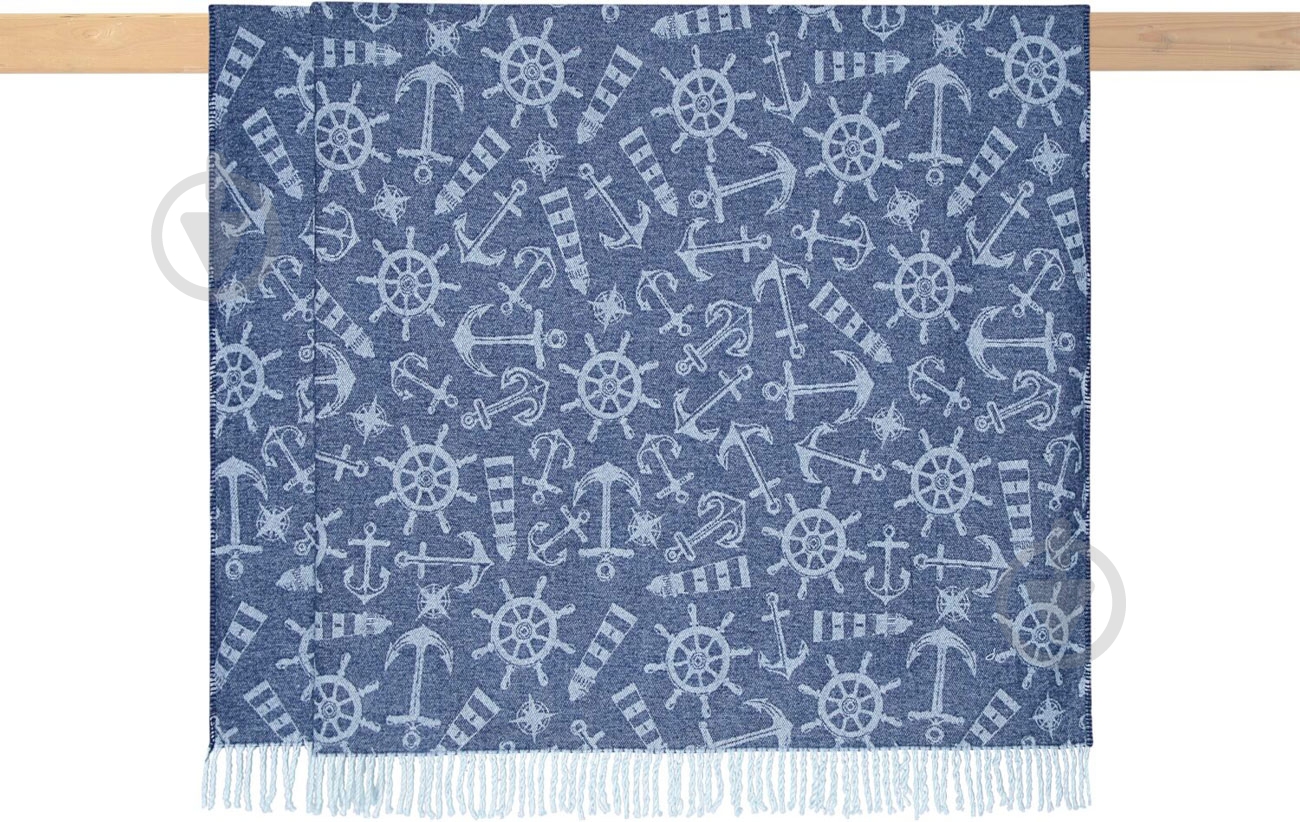 Плед Emerson 150x200 см синий Arya - фото 1