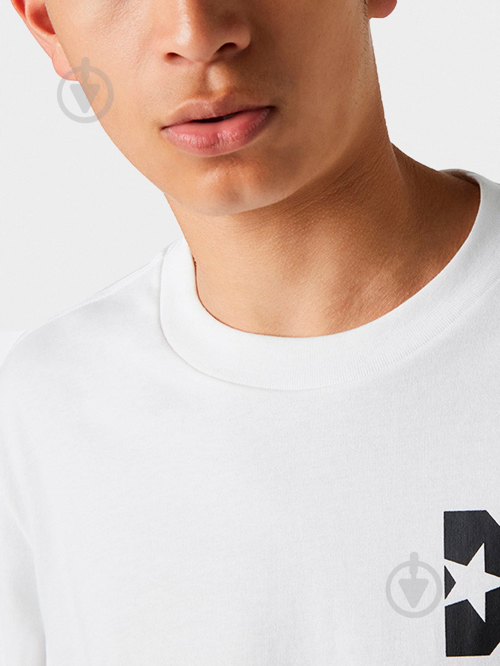 Футболка Converse Wordmark LS Tee 10017451-102 р.S білий - фото 2