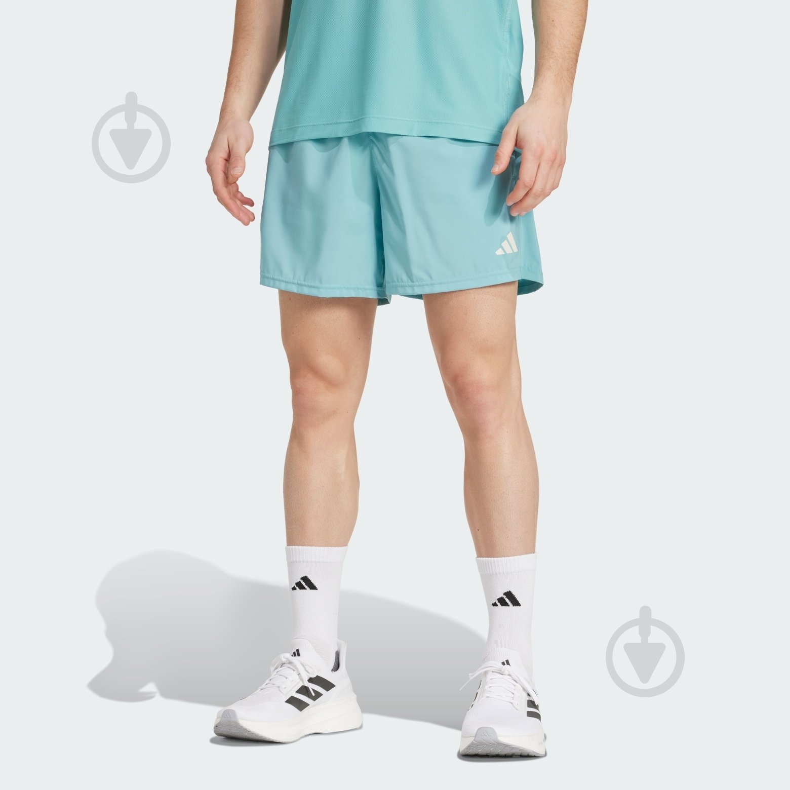 Шорты Adidas OTR B SHORT JX2242 р. M бирюзовый - фото 1