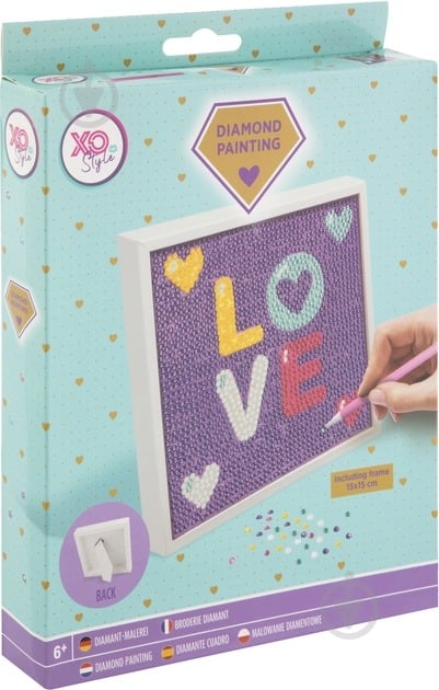 Мозаїка Grafix Love 15х15 см з рамкою 200034_1 - фото 1 Мозаїка Grafix Love 15х15 см з рамкою 200034_1 - фото 1