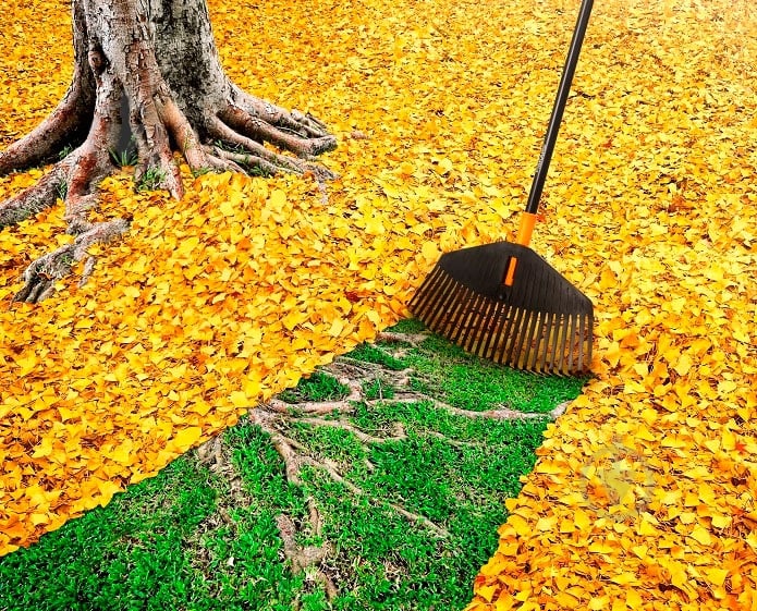 Грабли веерные Fiskars для листьев средние Solid M (1014914) - фото 3 Грабли веерные Fiskars для листьев средние Solid M (1014914) - фото 3