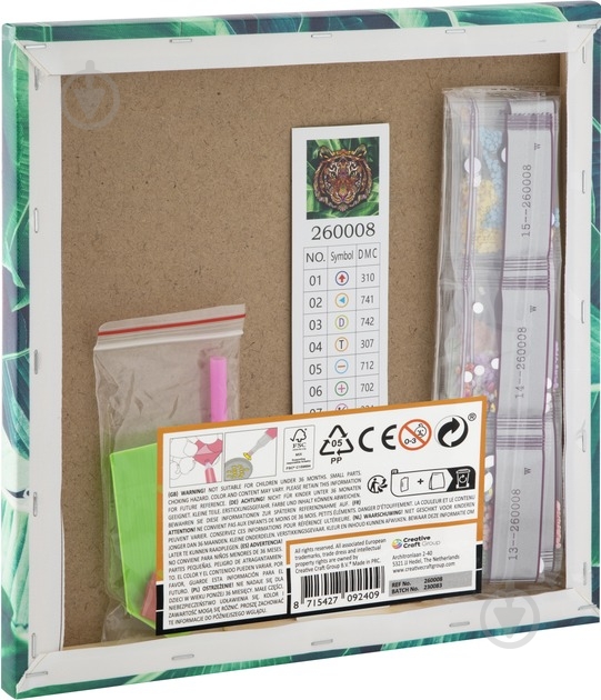 Мозаика Grafix Тигр 30х30 см 260008 - фото 2