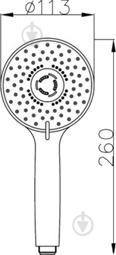 Ручной душ Mixxen Фабио MXZ0057 - фото 5