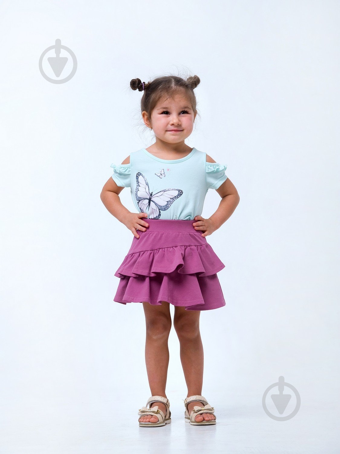 Блуза Smil 110562 р.92 ментоловый - фото 1