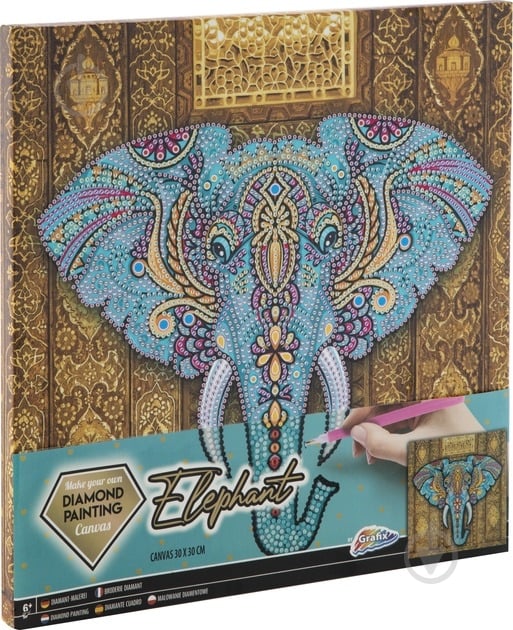 Мозаика Grafix Слон 30х30 см 260010 - фото 1