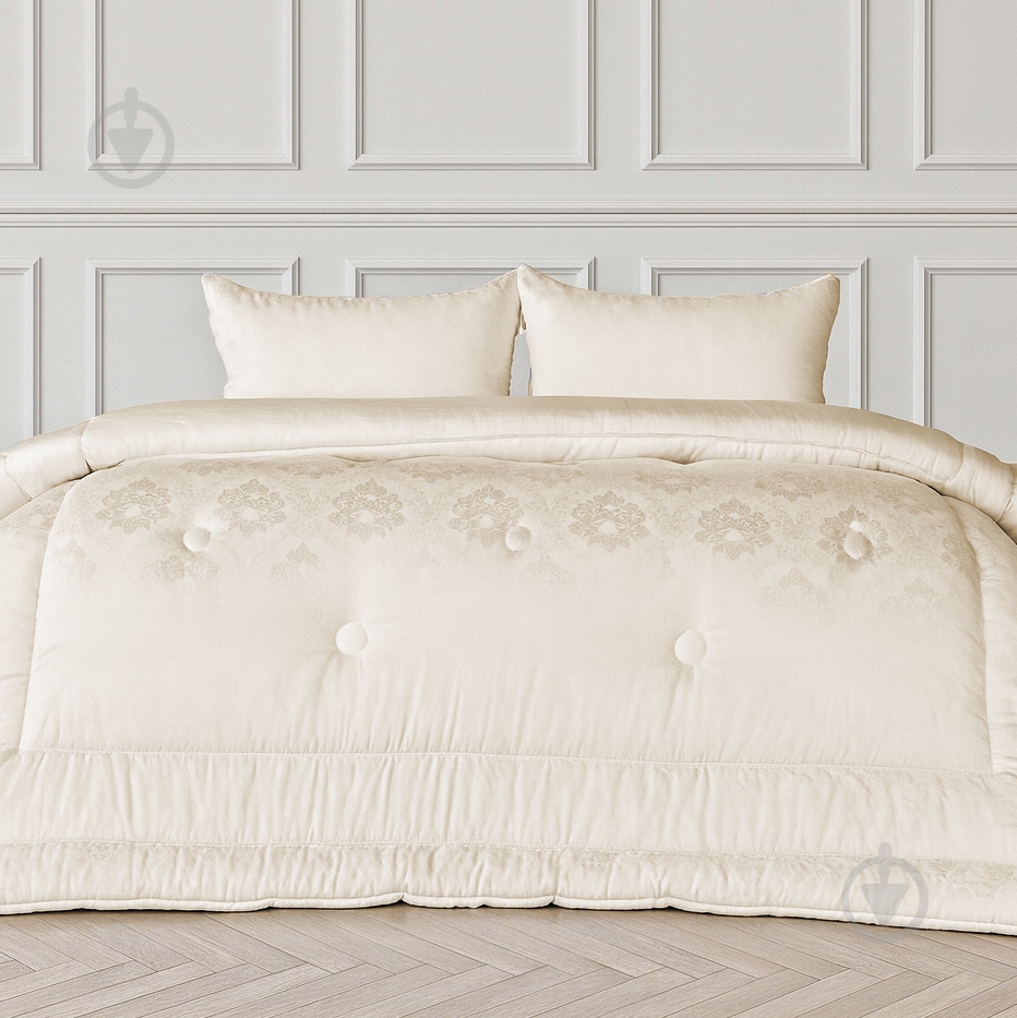 Ковдра №1513 Ferrero Vanilla Silk Kapok демісезон 220x240 см MirSon ванільний - фото 1 Ковдра №1513 Ferrero Vanilla Silk Kapok демісезон 220x240 см MirSon ванільний - фото 1