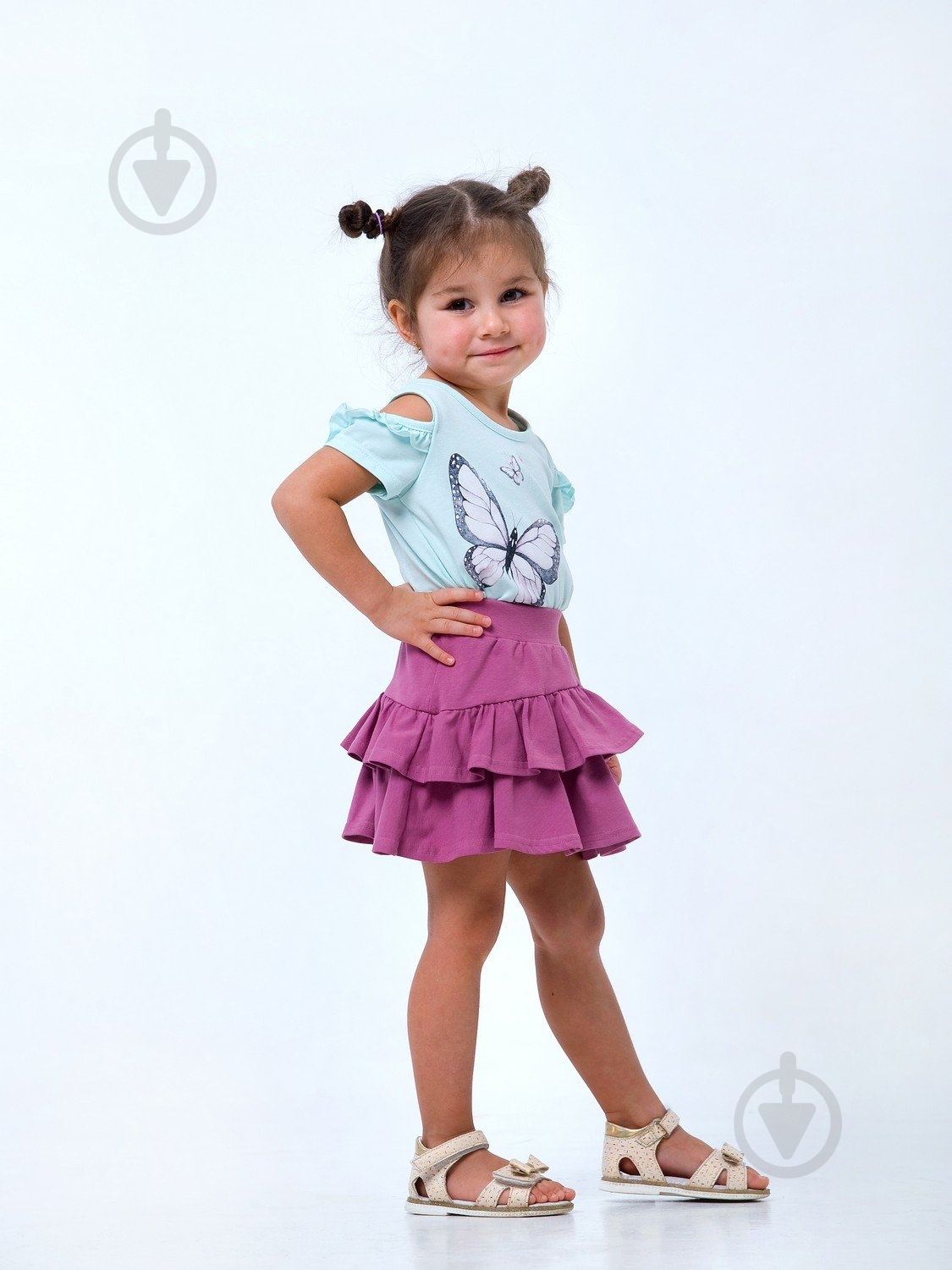 Блуза Smil 110562 р.98 ментоловый - фото 2