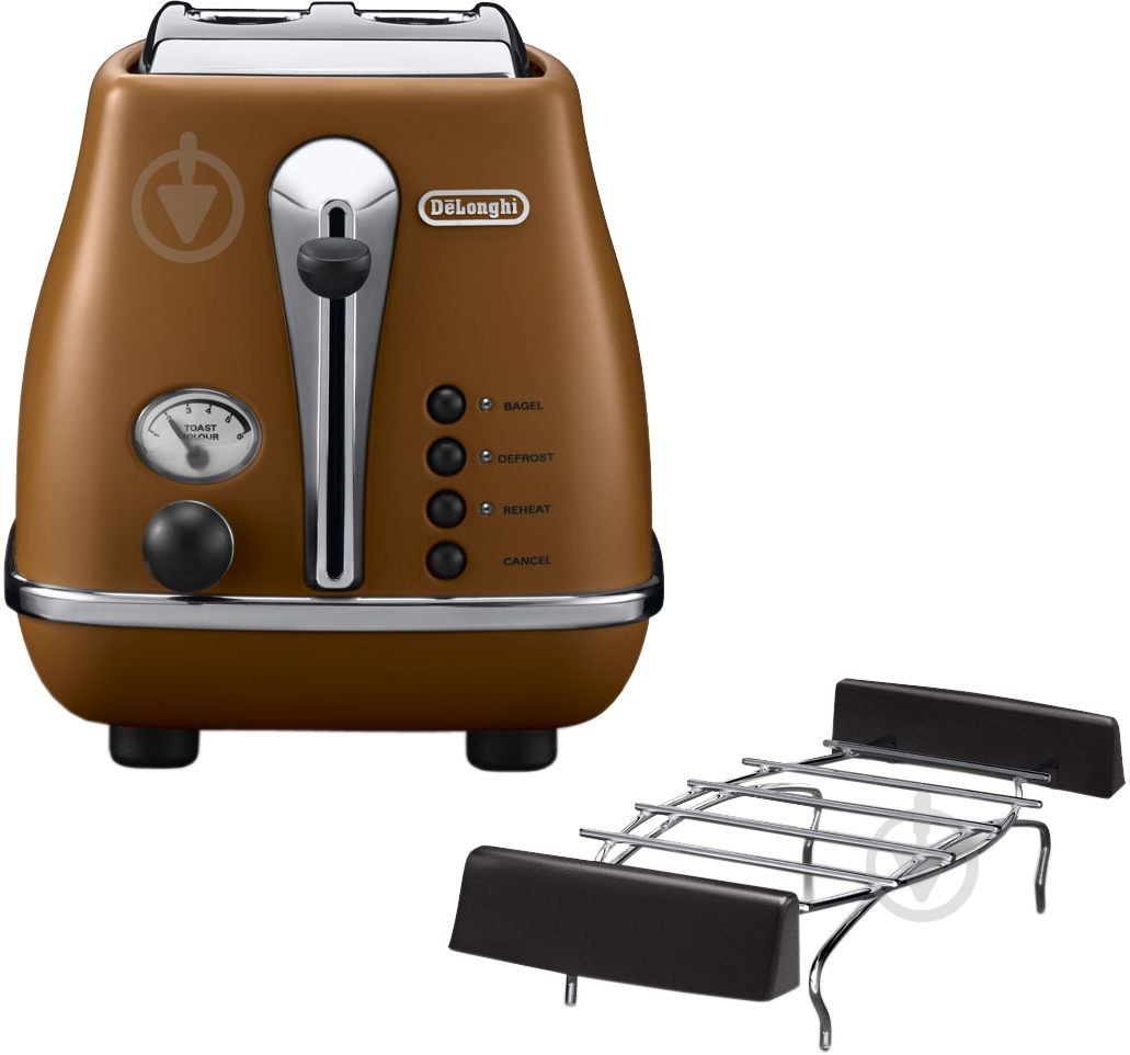 Тостер Delonghi CTOV 2103.BW Icona Vintage - фото 1
