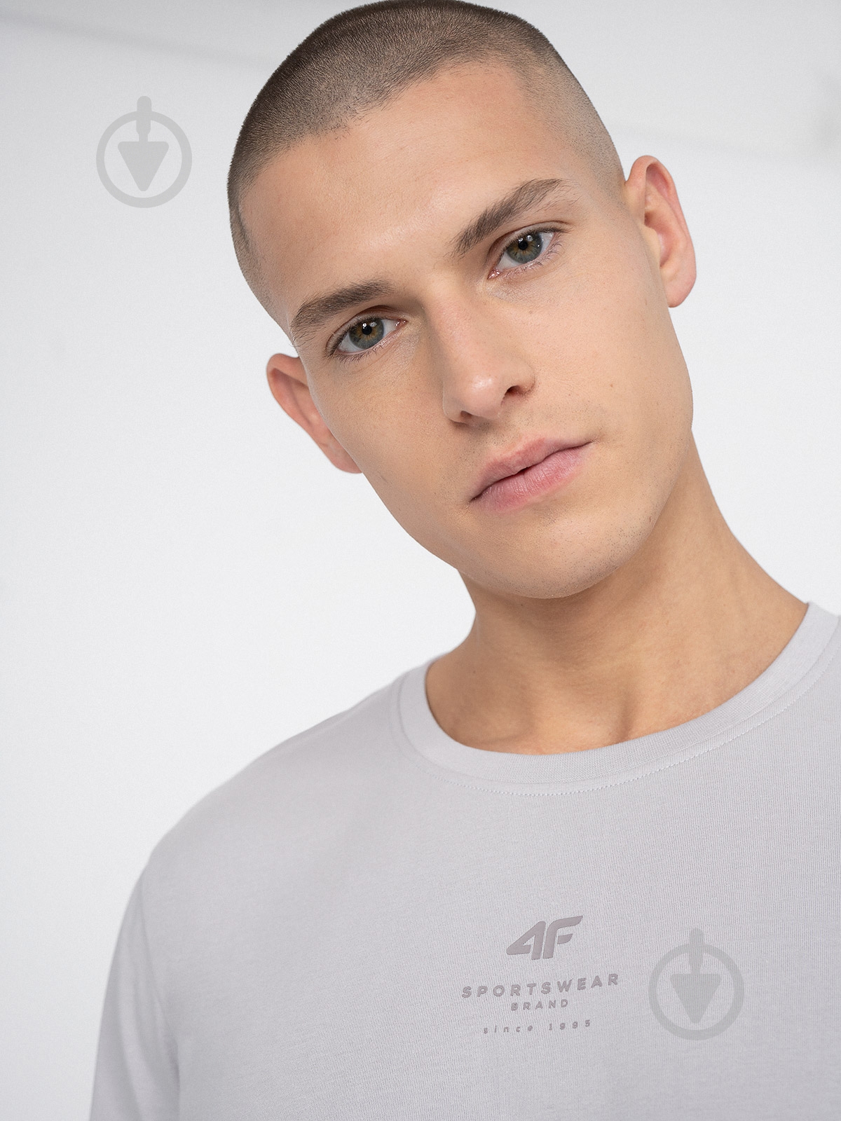 Футболка 4F TSHIRT M363 4FSS23TTSHM363-25S р.M серый - фото 2