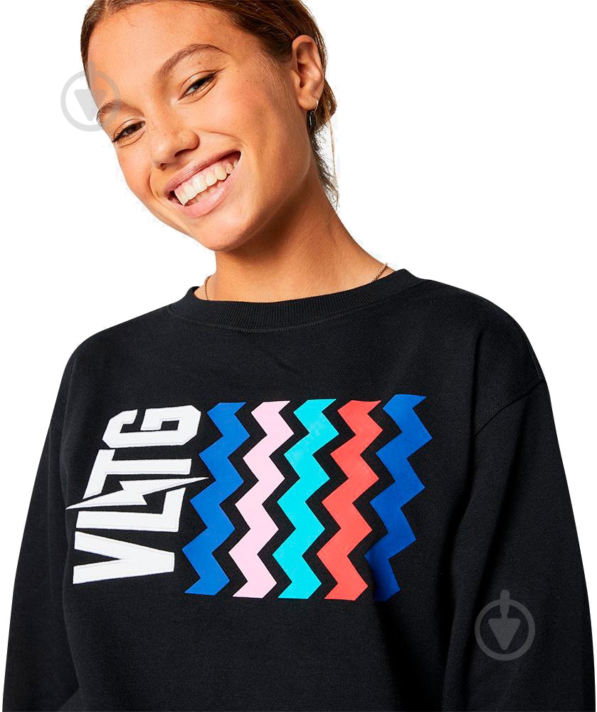 Свитшот Converse Voltage Crew 10018394-001 р. L черный - фото 7 Свитшот Converse Voltage Crew 10018394-001 р. L черный - фото 7