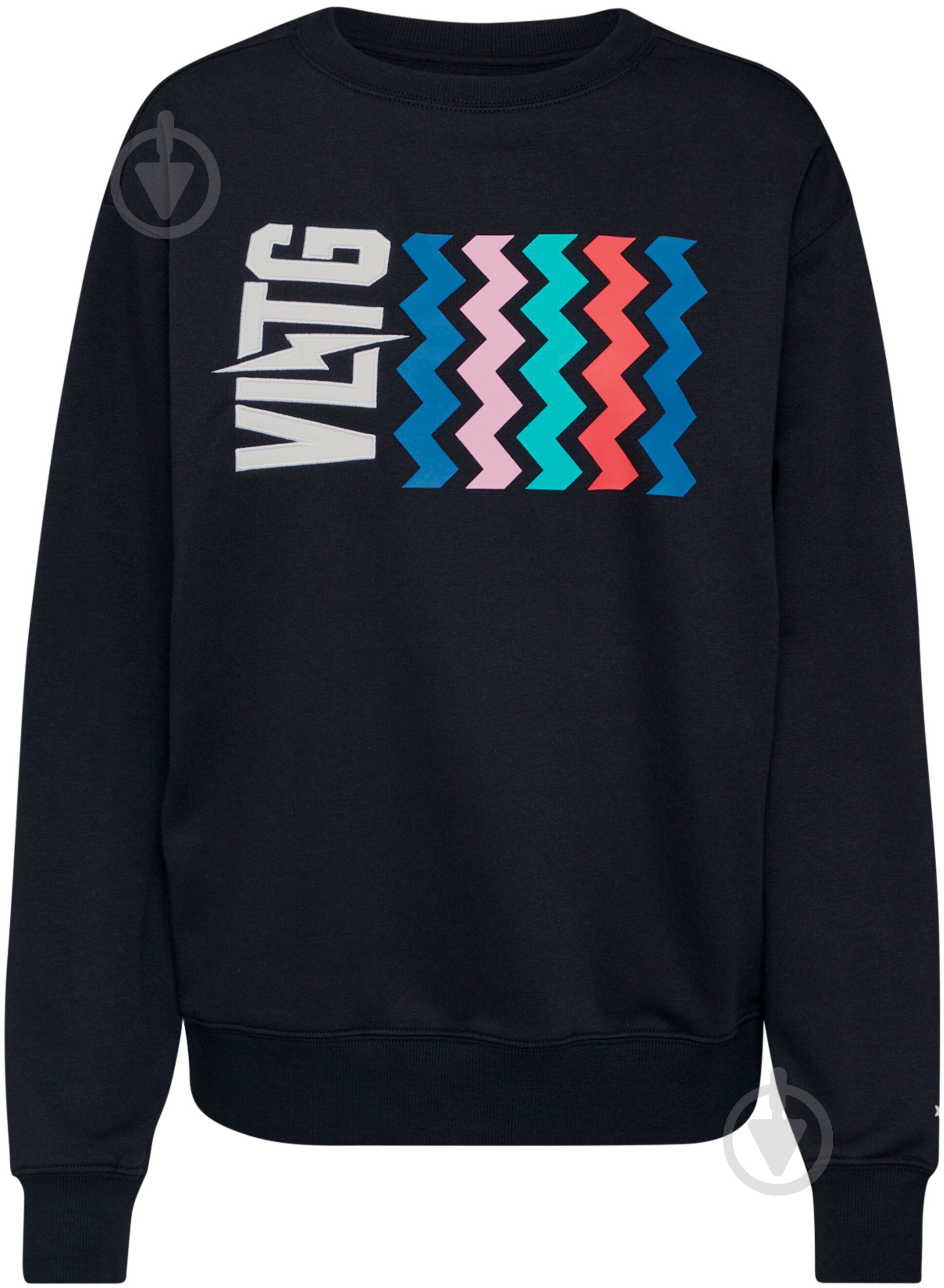 Свитшот Converse Voltage Crew 10018394-001 р. M черный - фото 2 Свитшот Converse Voltage Crew 10018394-001 р. M черный - фото 2