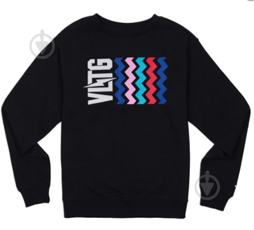 Свитшот Converse Voltage Crew 10018394-001 р. S черный - фото 1 Свитшот Converse Voltage Crew 10018394-001 р. S черный - фото 1