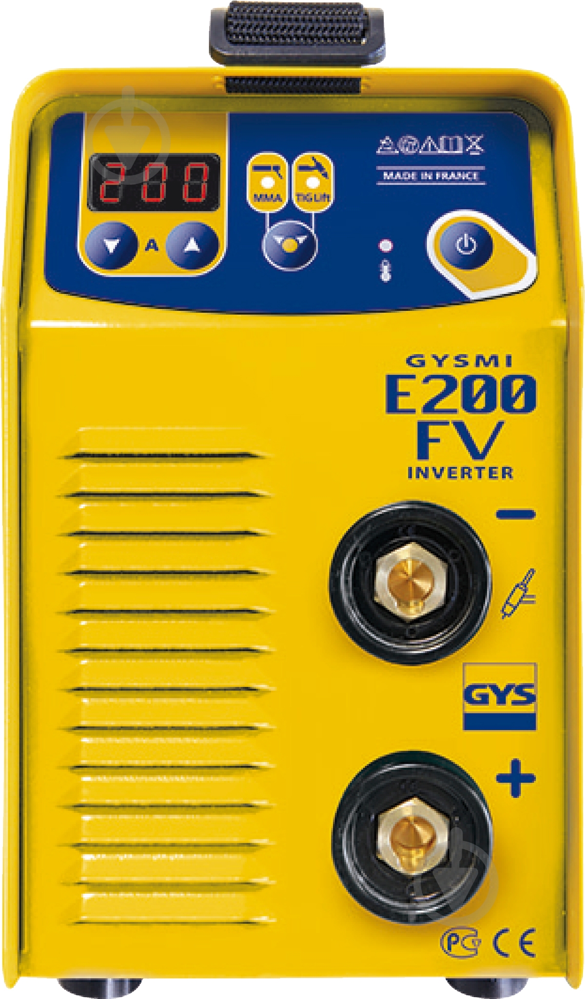 Инвертор сварочный GYS GYSMI E200 FV с кейсом - фото 1 Инвертор сварочный GYS GYSMI E200 FV с кейсом - фото 1