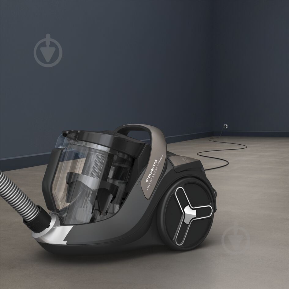 Пылесос Rowenta Green Force Cyclonic RO7C89EA black - фото 5 Пылесос Rowenta Green Force Cyclonic RO7C89EA black - фото 5