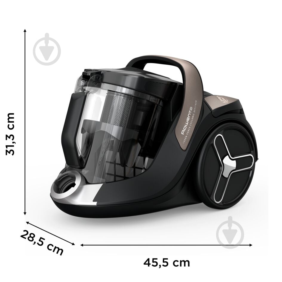 Пылесос Rowenta Green Force Cyclonic RO7C89EA black - фото 10 Пылесос Rowenta Green Force Cyclonic RO7C89EA black - фото 10