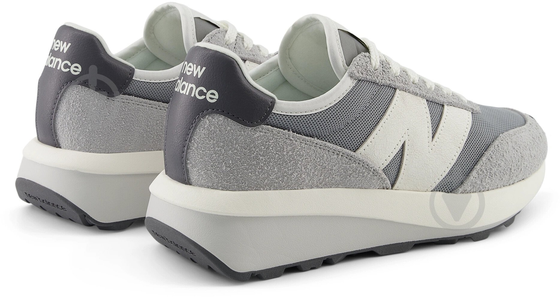 Кросівки чоловічі демісезонні New Balance 370 U370AH р.45,5 сірі - фото 5 Кросівки чоловічі демісезонні New Balance 370 U370AH р.45,5 сірі - фото 5